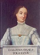 Luisa Sigea de Velasco por Francisco Arias Solís